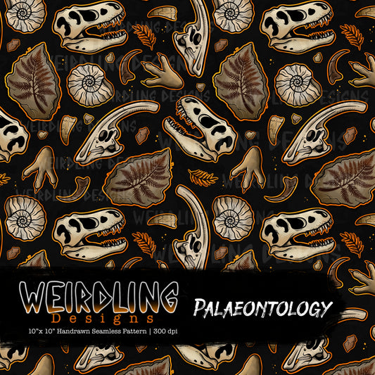 Palaeontology- Limited Seamless Design - 8 Colourways