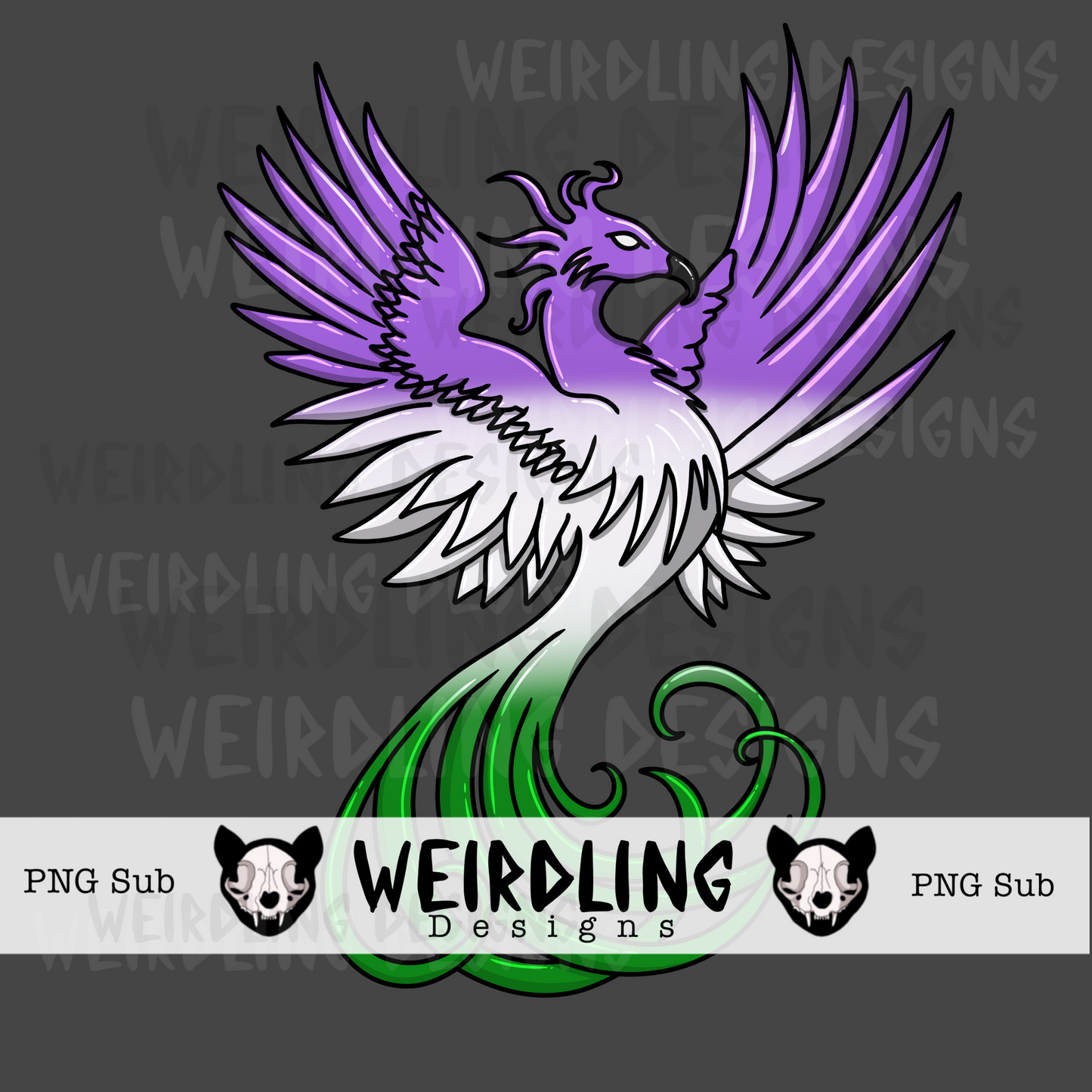 Pride Phoenix - non-exclusive PNG sub