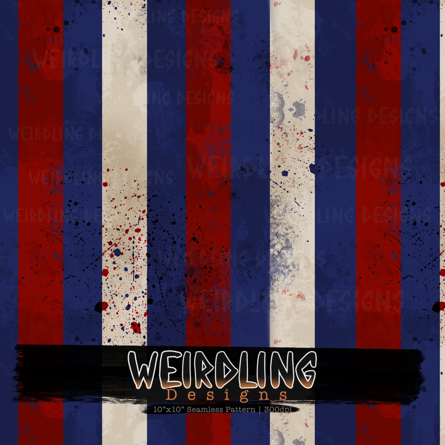 Carnival Stripes - Non-exclusive Co-ord Seamless - 5 Colourways