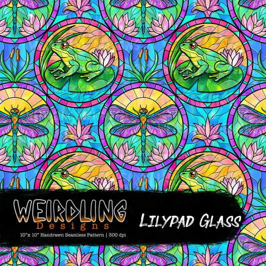 Lilypad Glass - Limited Seamless Design - 4 Colourways