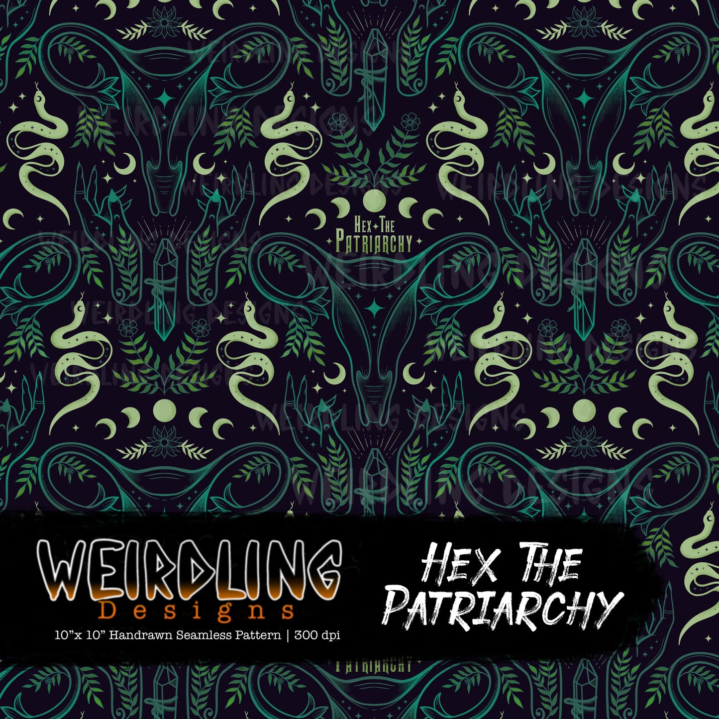 Hex The Patriarchy - Limited Seamless Design - 5 Colourways