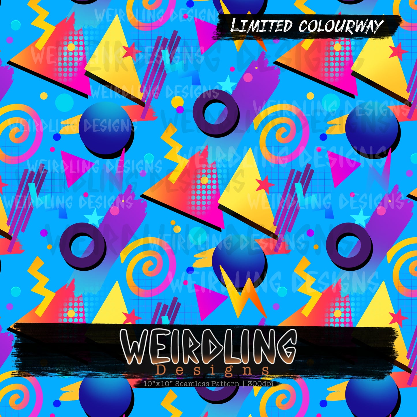 Arcade Floor - Limited Seamless Design - 9 Colourways