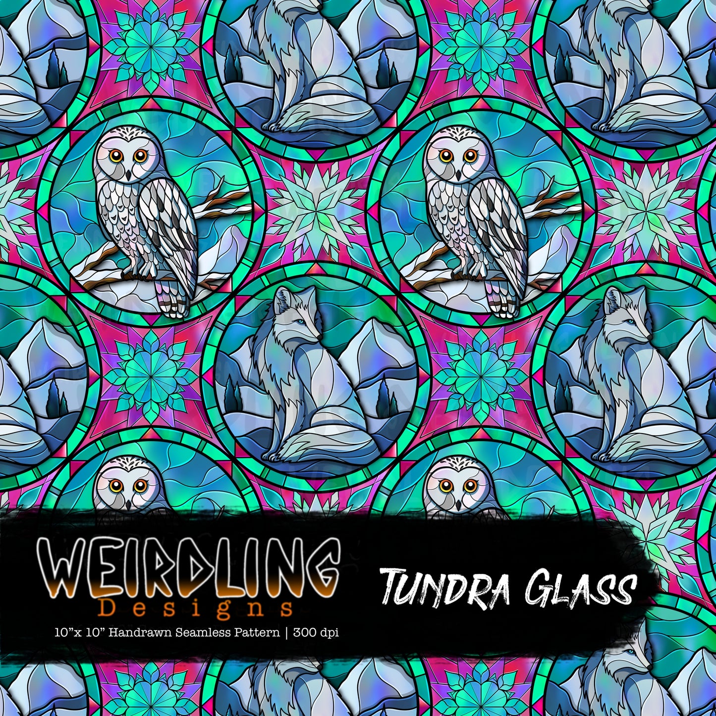 Tundra Glass - Limited Seamless Design - 4 Colourways