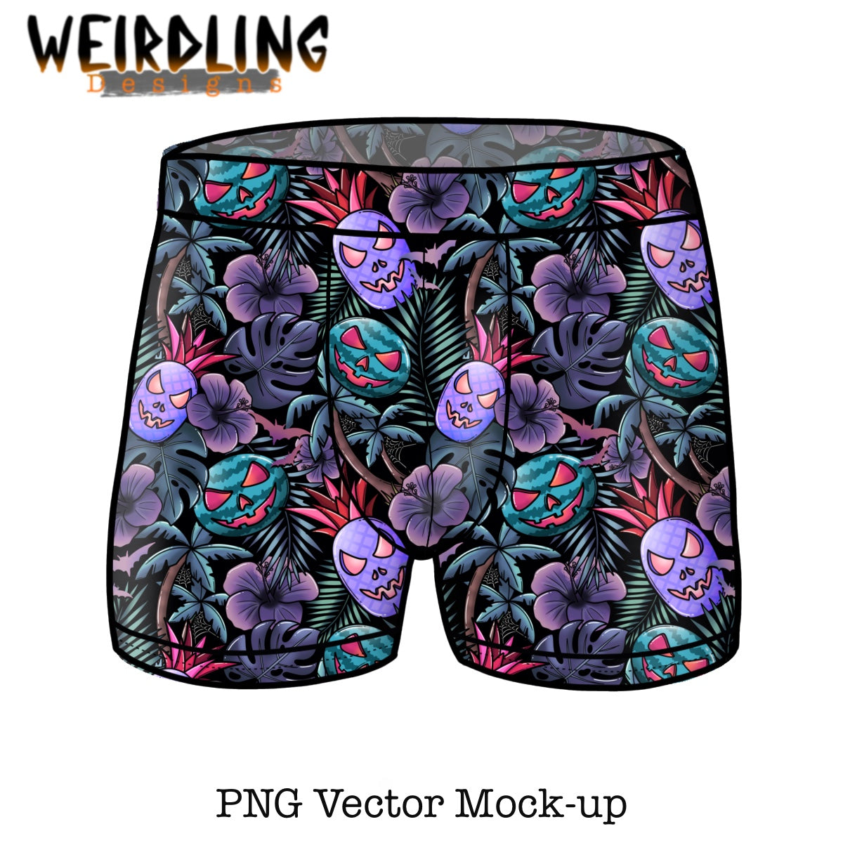 Boxer Shorts - Vector Mockup