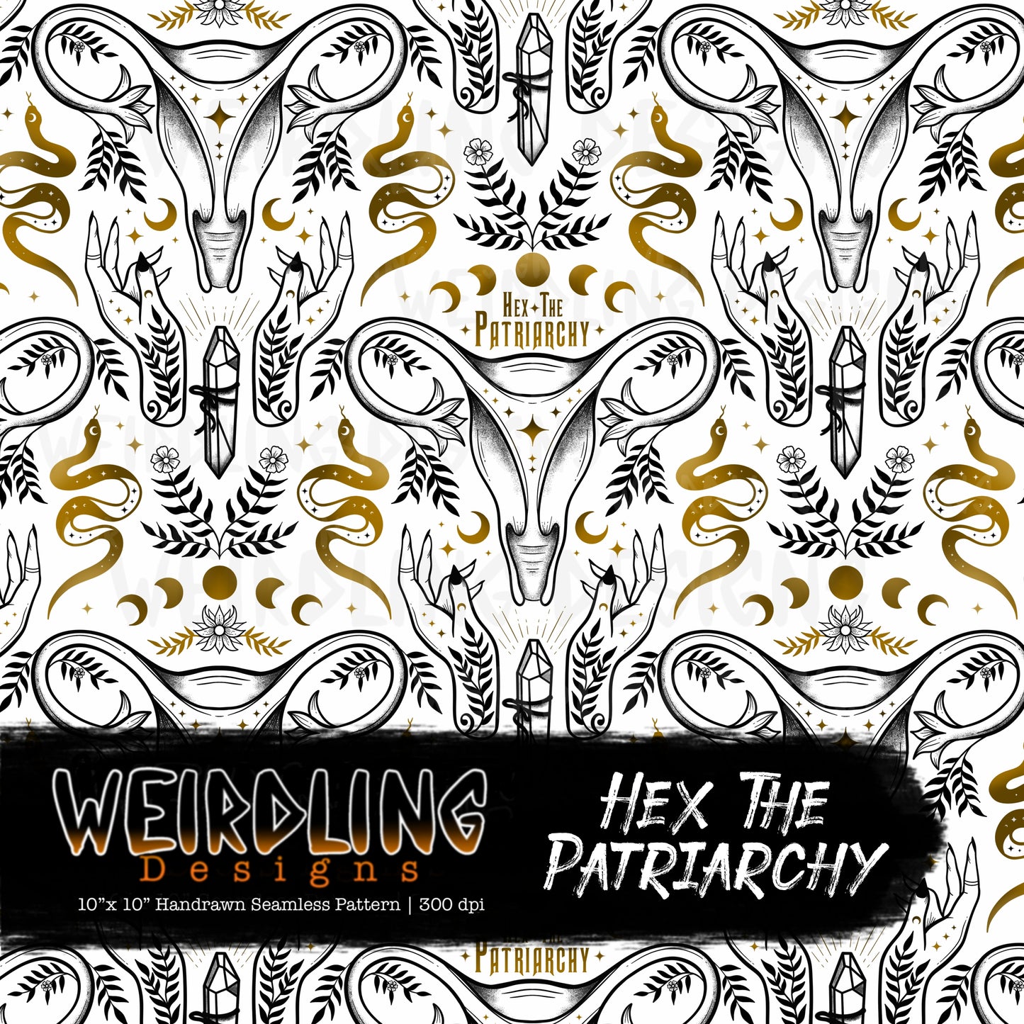 Hex The Patriarchy - Limited Seamless Design - 5 Colourways