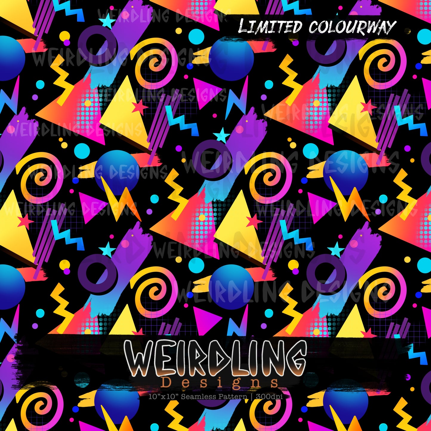 Arcade Floor - Limited Seamless Design - 9 Colourways