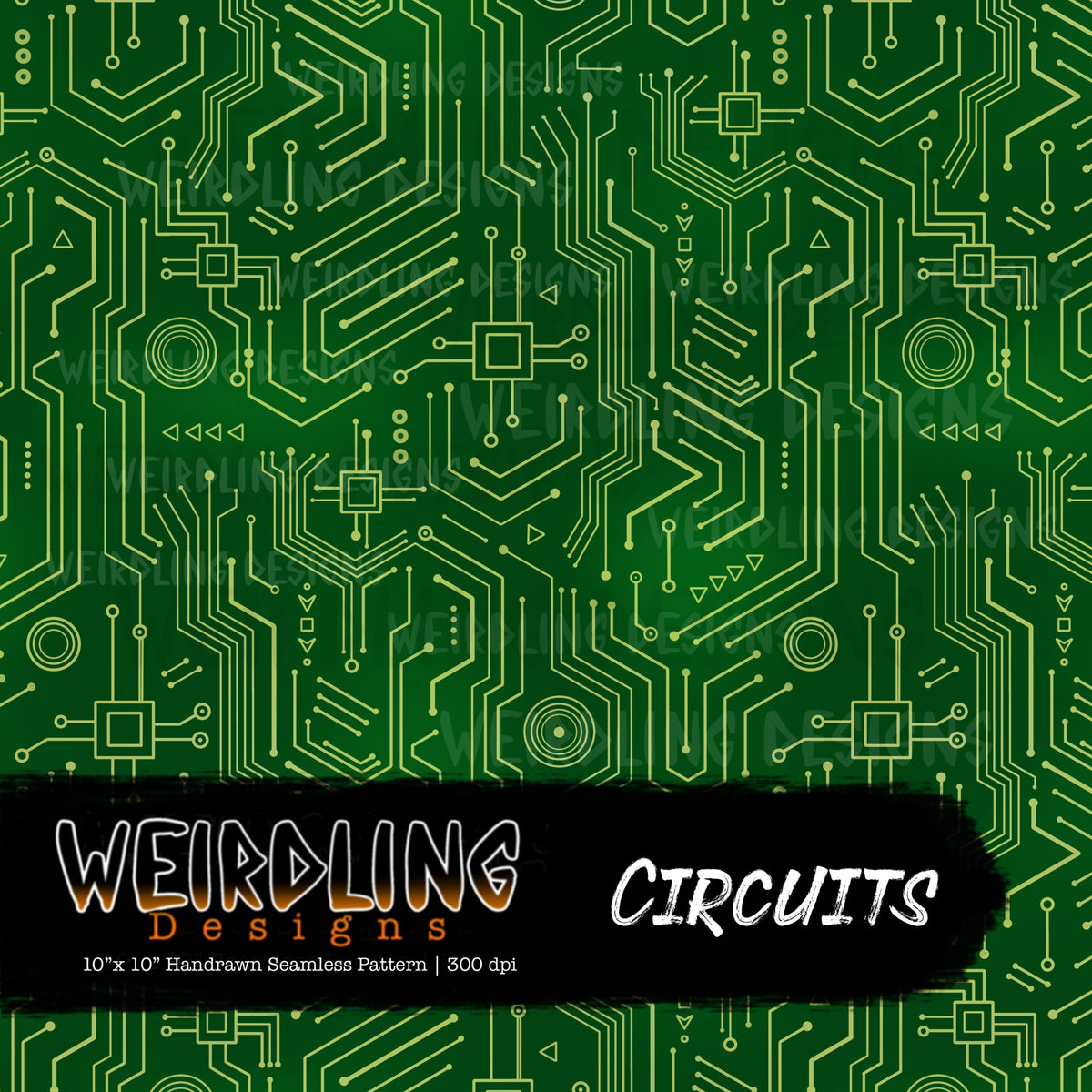 Circuits -Limited Seamless Design - 7 Colourways