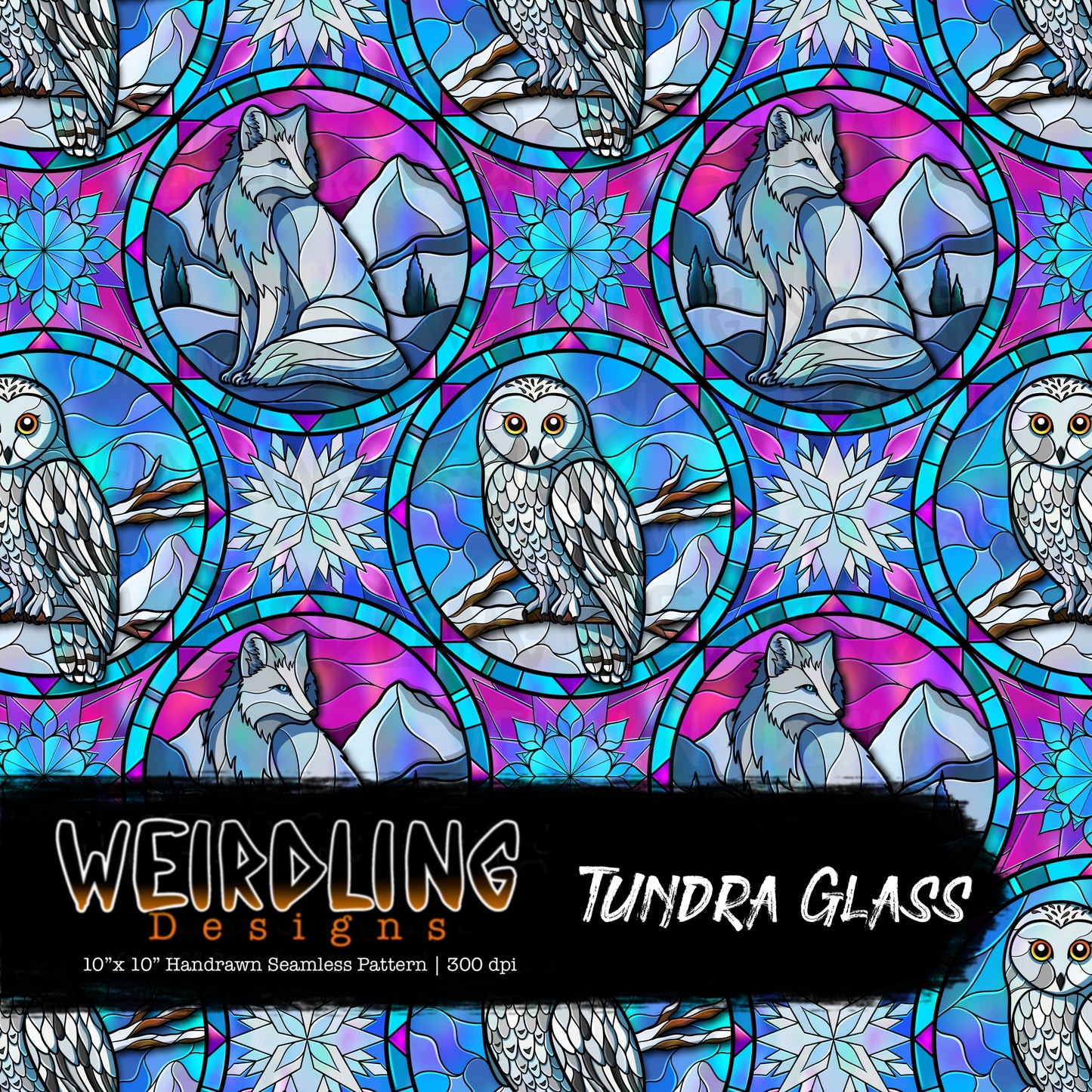 Tundra Glass - Limited Seamless Design - 4 Colourways