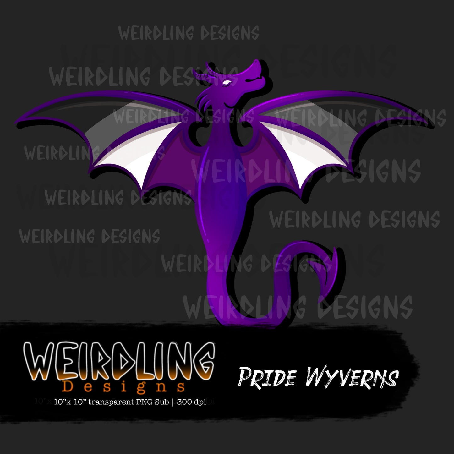 Pride Wyverns - Non-Exclusive PNG Subs