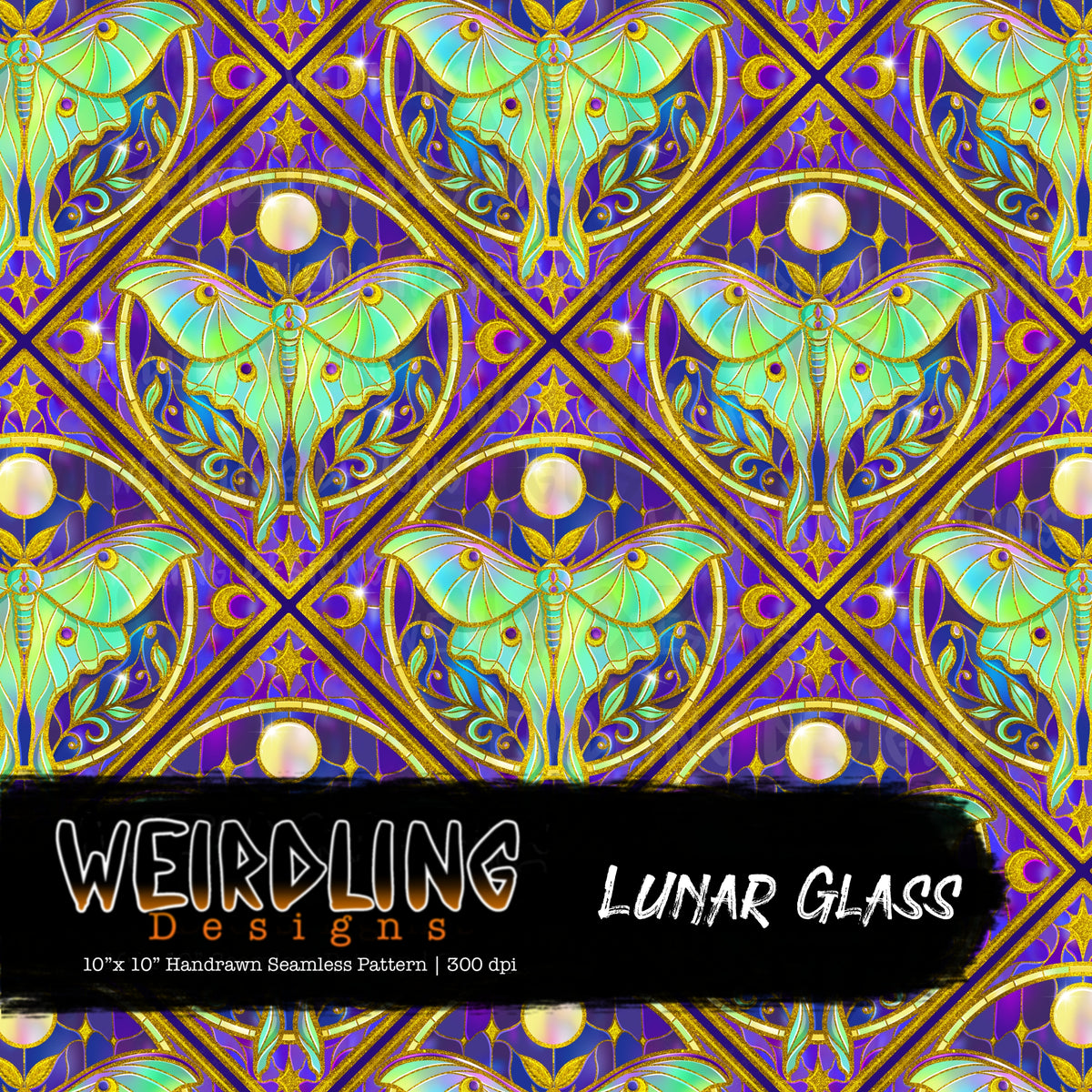 Lunar Glass - Limited Seamless Design - 6 Colourways