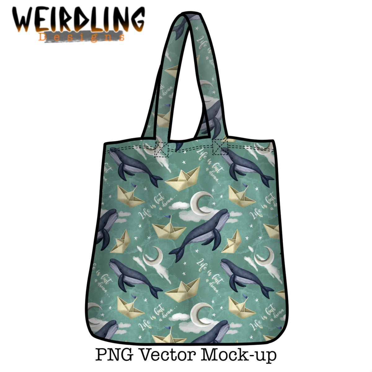 Tote Bag - Vector Mockup