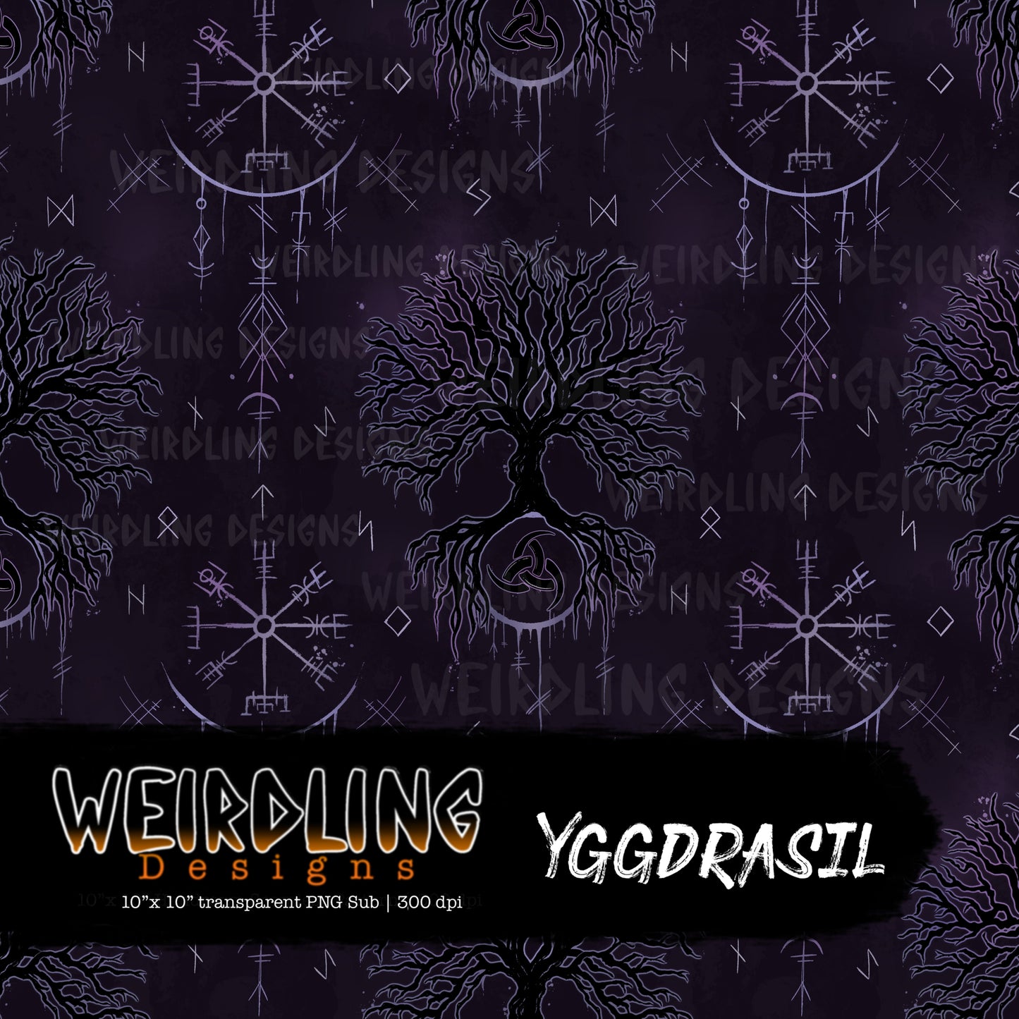 Yggdrasil - Limited Seamless Design - 7 Colourways