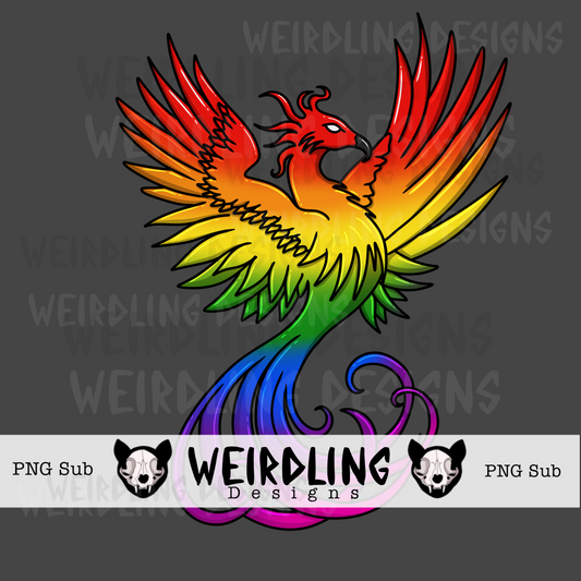 Pride Phoenix - non-exclusive PNG sub