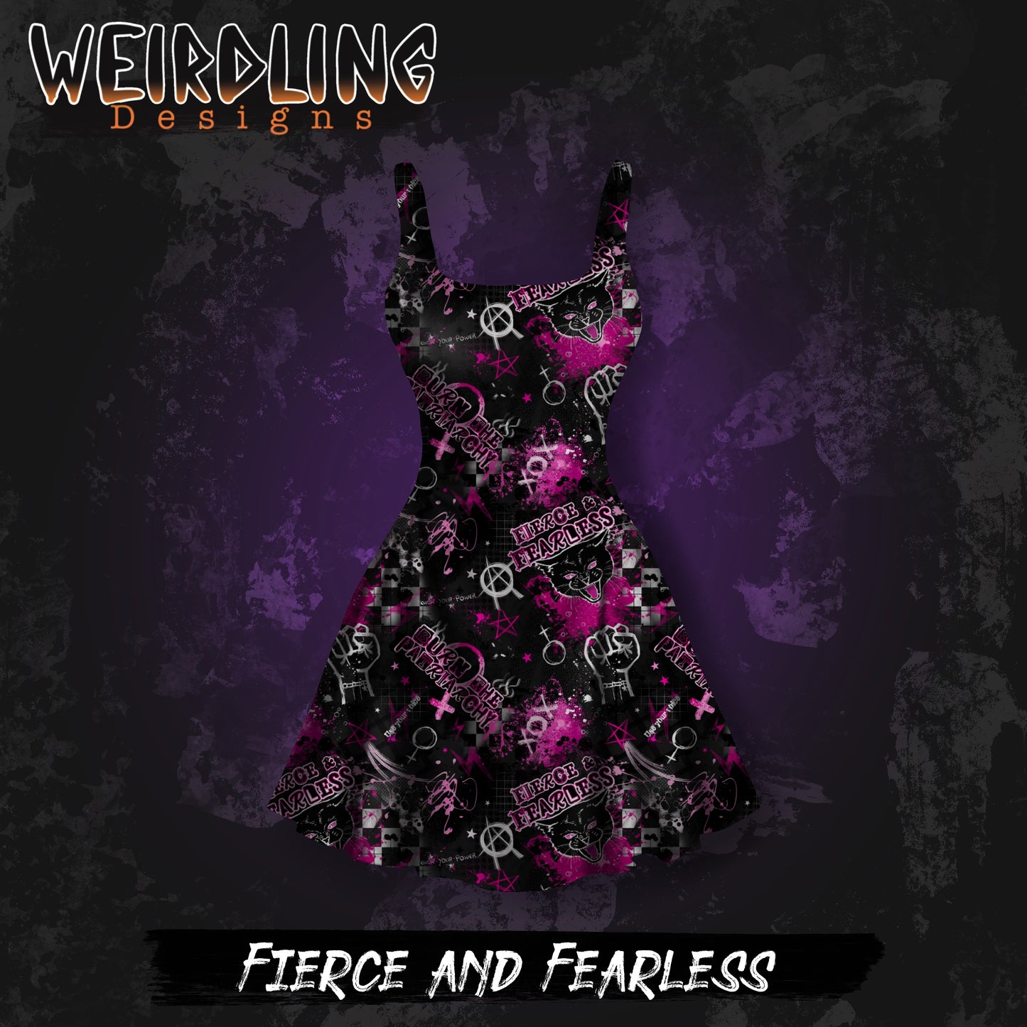 Fierce & Fearless - Limited Seamless Design