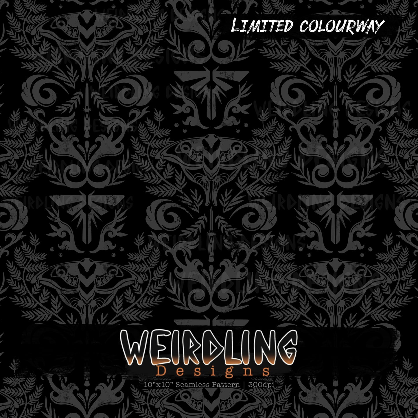 The Last of Damask - Limited Seamless Design - 6 Colourways