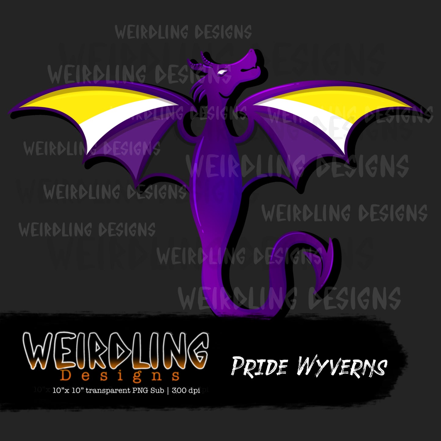 Pride Wyverns - Non-Exclusive PNG Subs