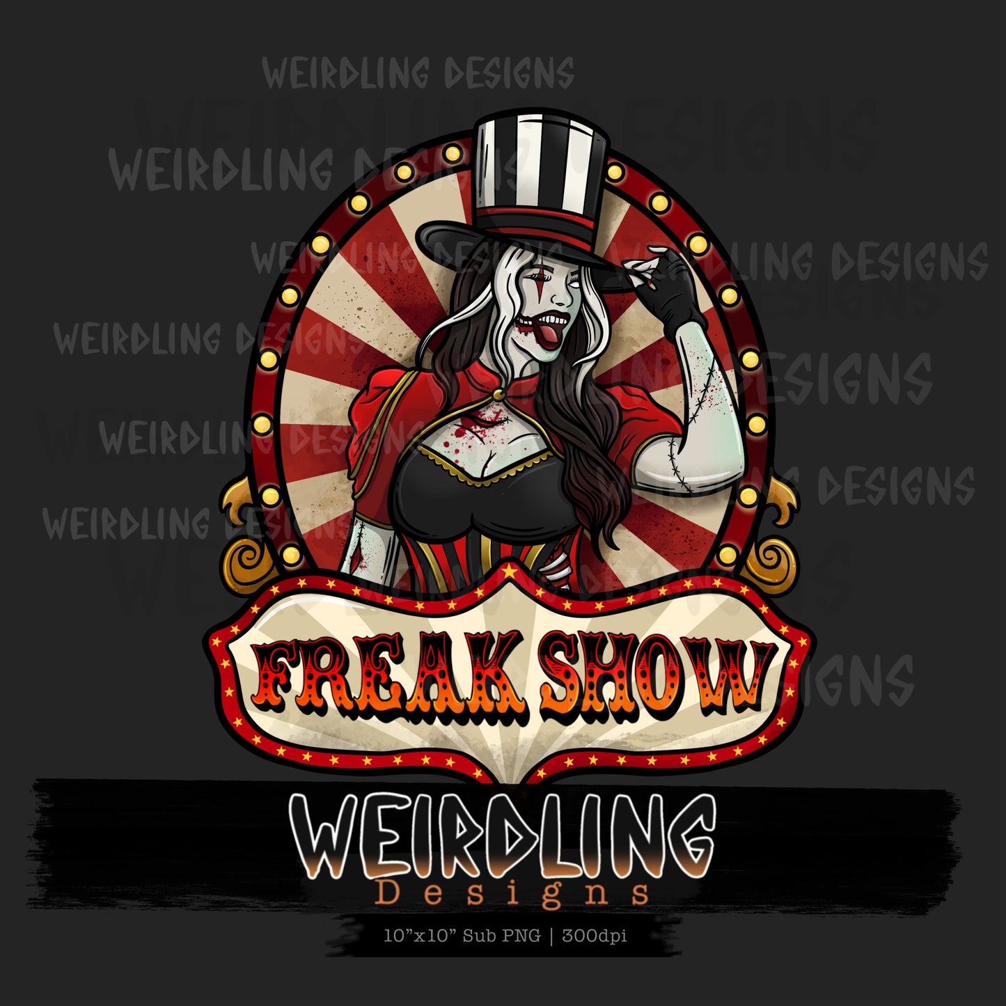 Freak Show - Non-exclusive PNG Sub - 2 Colourways