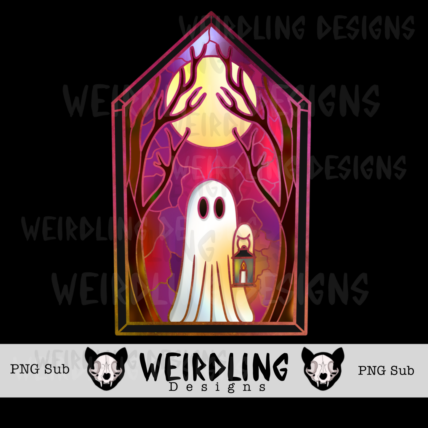 Stained Glass Spooks - Non-Exclusive Sub - 3 colours