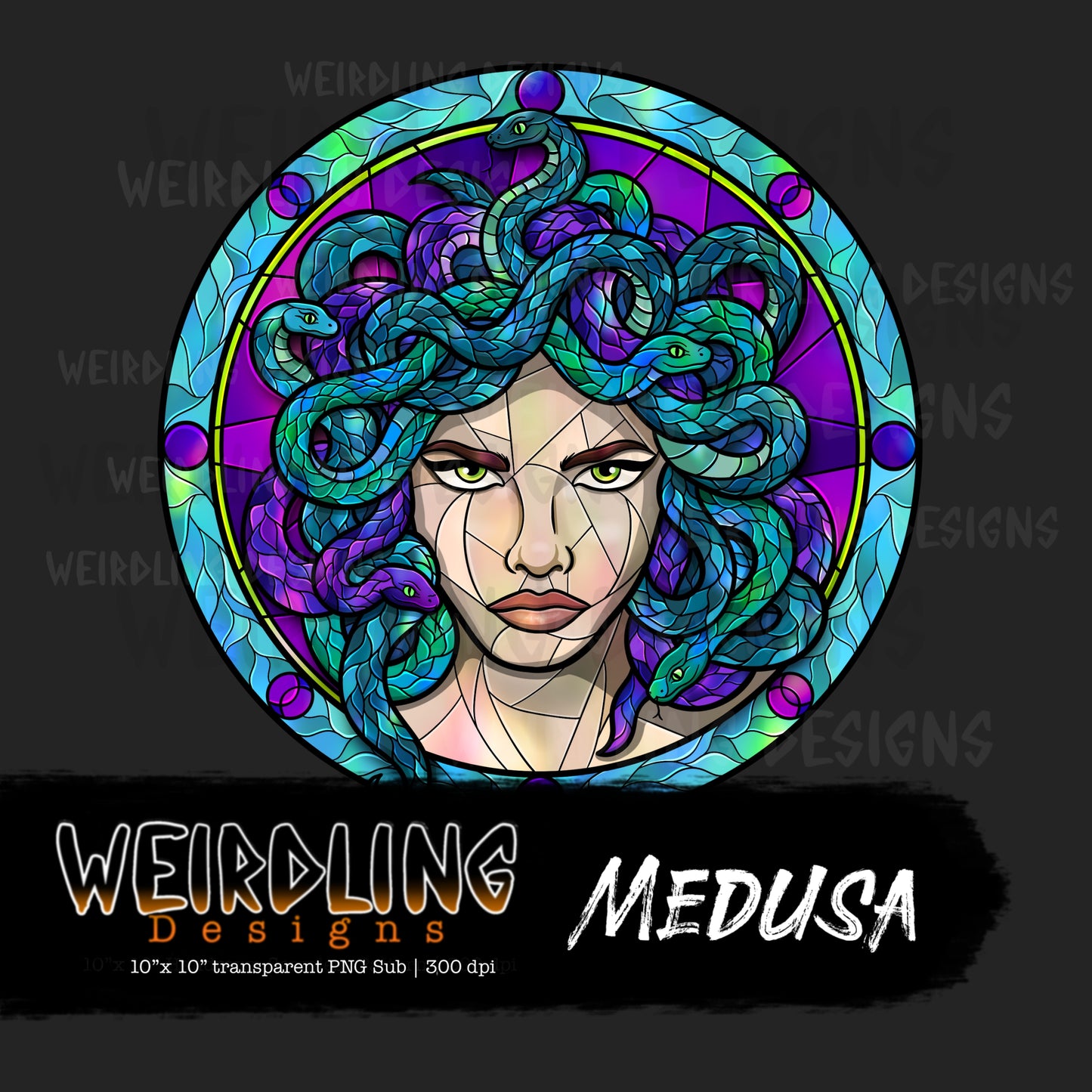 Medusa - Non-Exclusive PNG subs