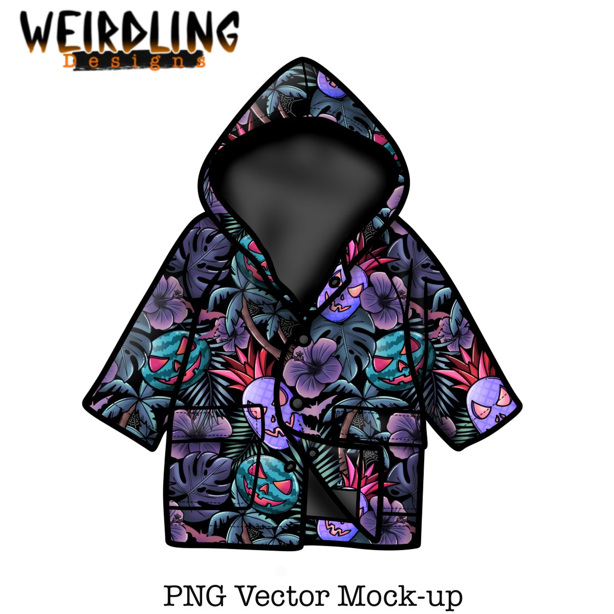 Raincoat - Vector Mockup