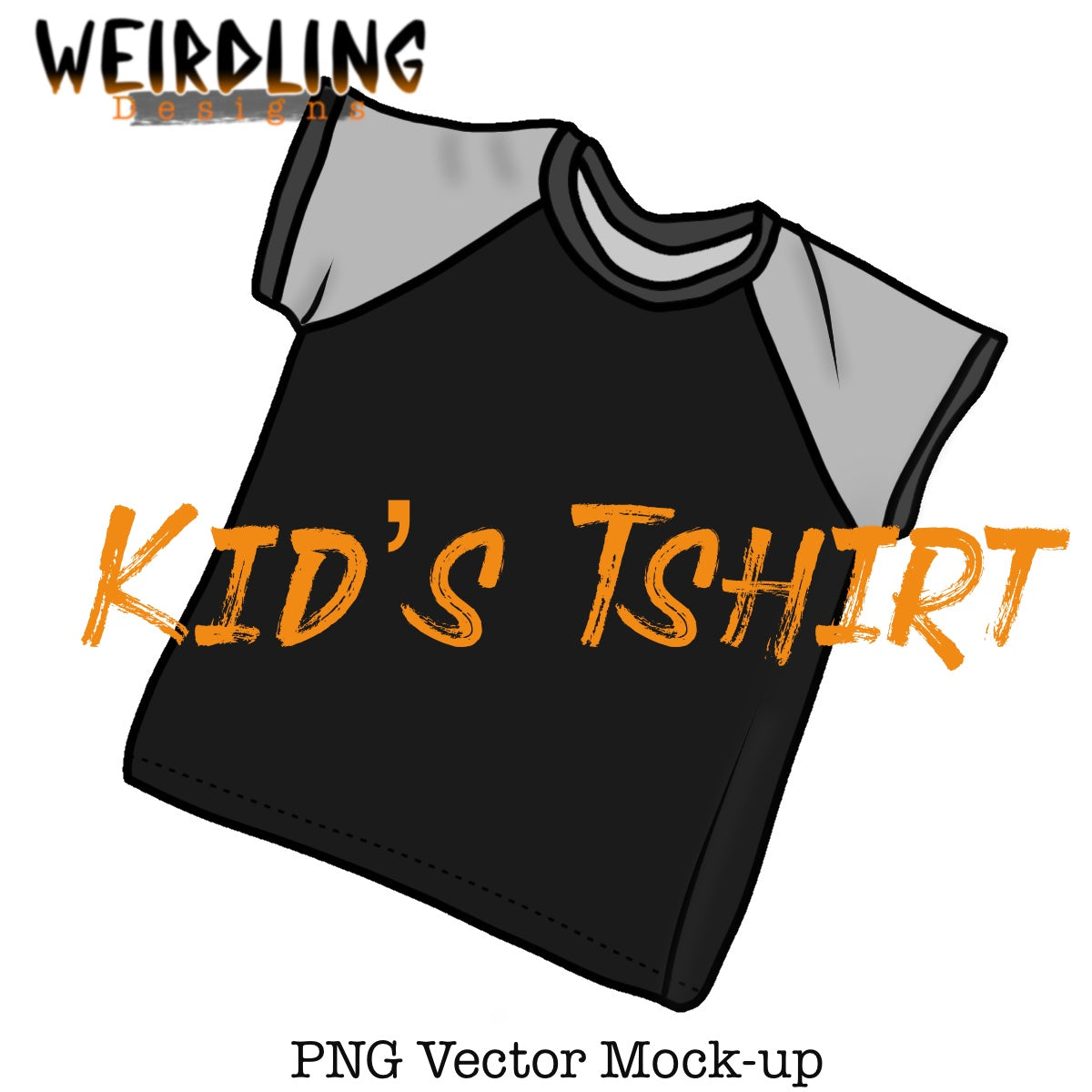 Kid’s T-shirt - Vector Mockup