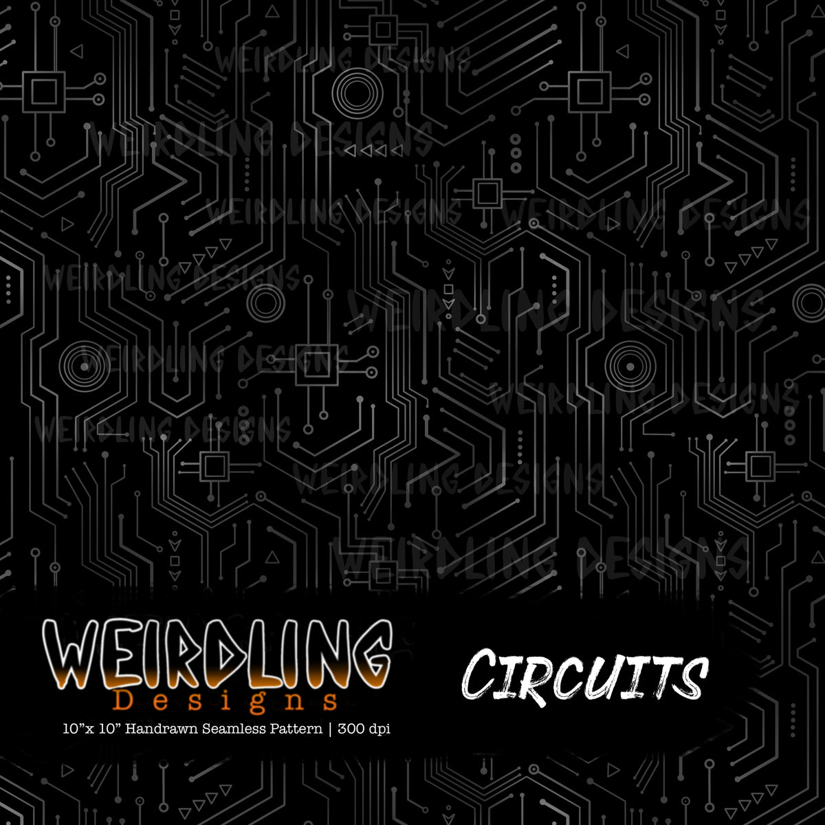 Circuits -Limited Seamless Design - 7 Colourways