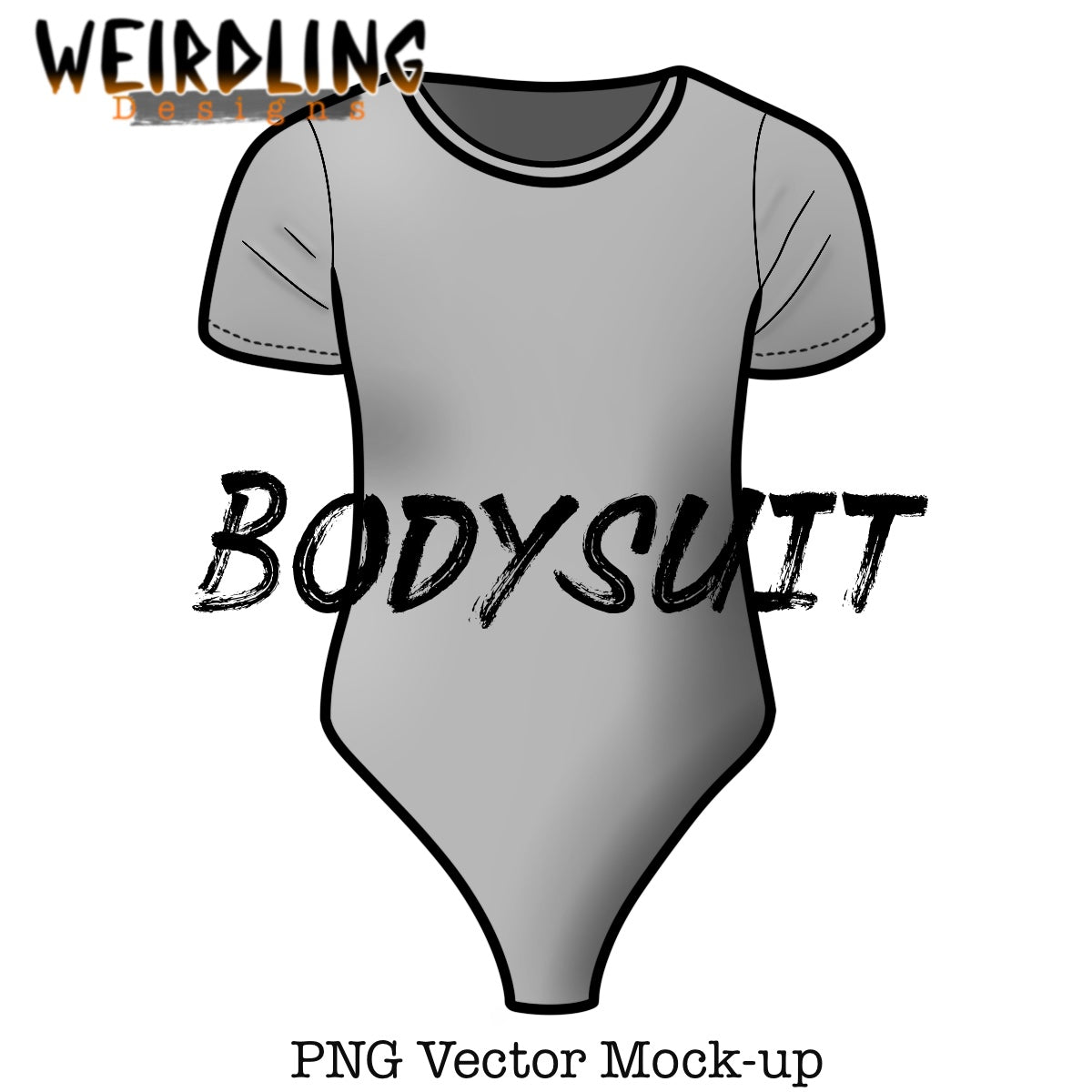 Bodysuit - Vector Mockup