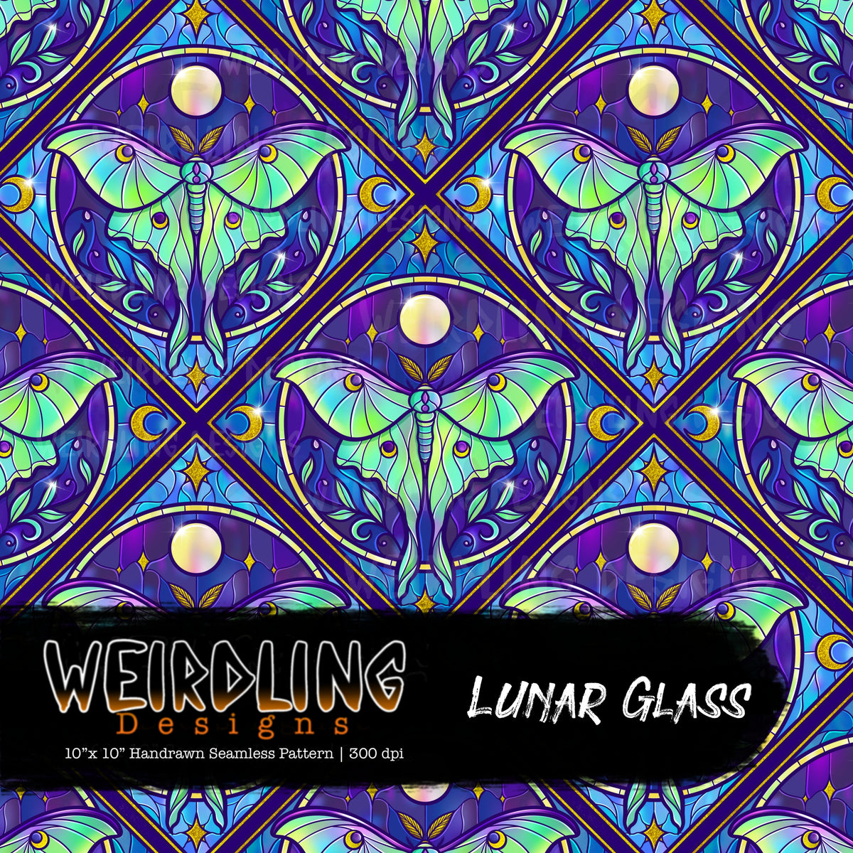 Lunar Glass - Limited Seamless Design - 6 Colourways