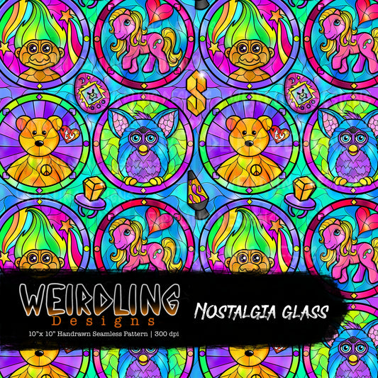 Nostalgia Glass - Limited Seamless Design - 4 Colourways