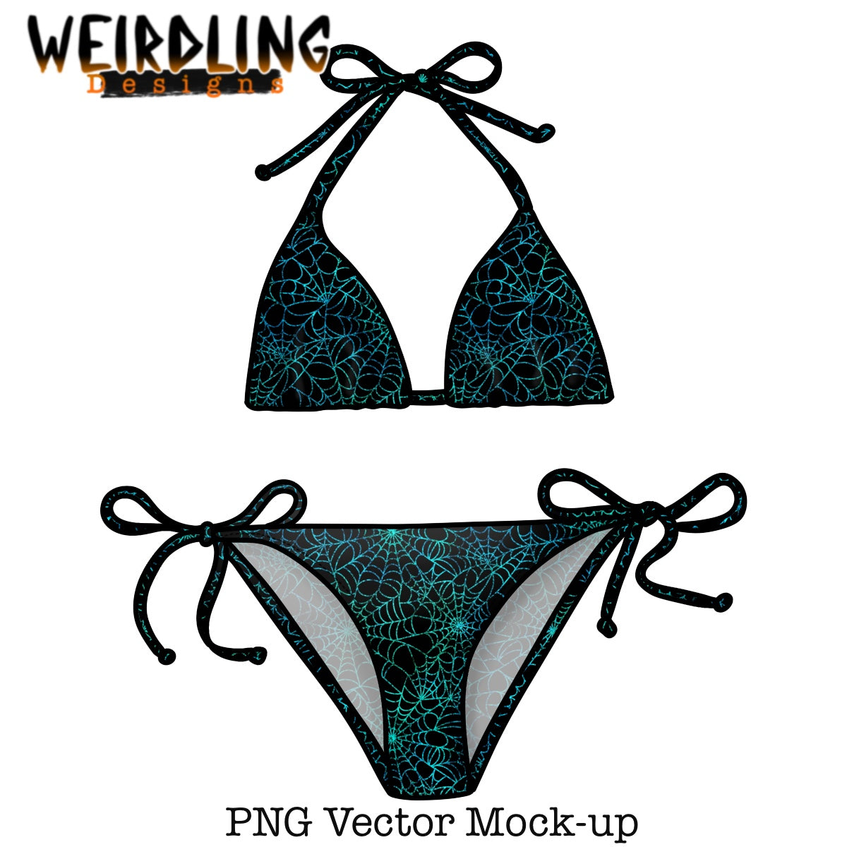 Bikini Set - Vector Mockup