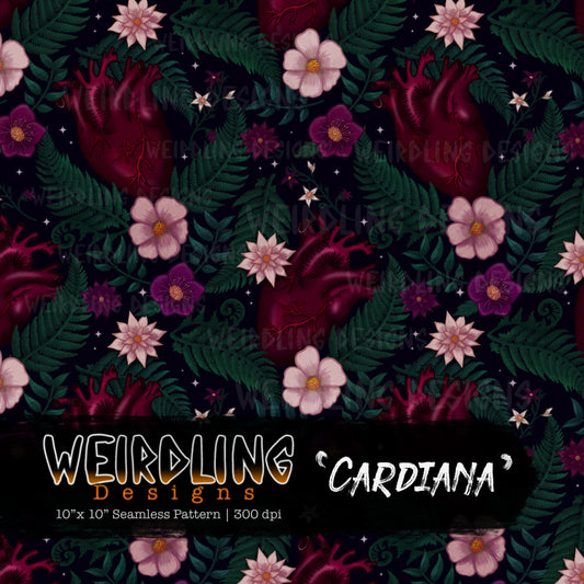 Cardiana - Limited Seamless Design - 2 Colourways