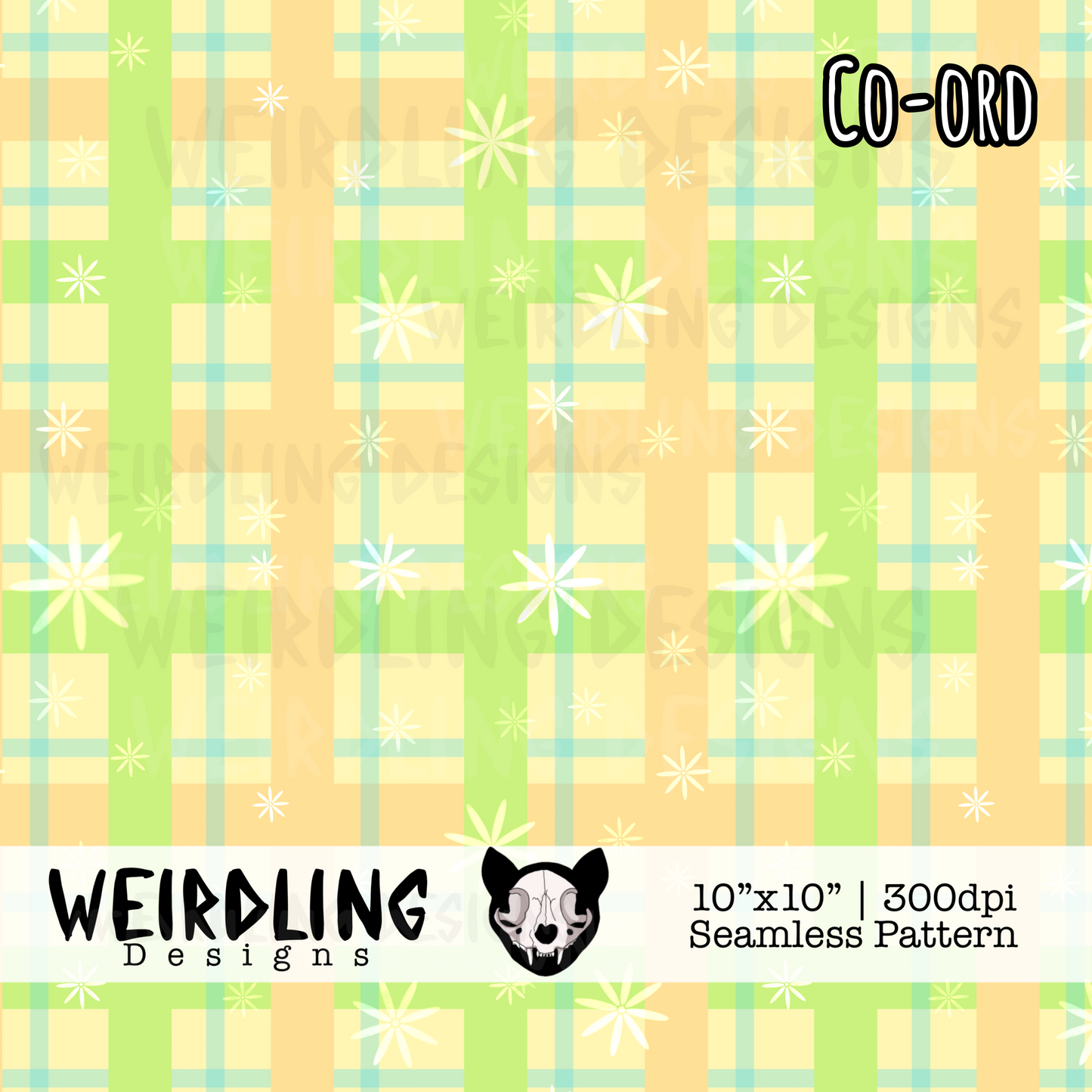 Springtime Coords - Limited seamless pattern - Multiple Colourways