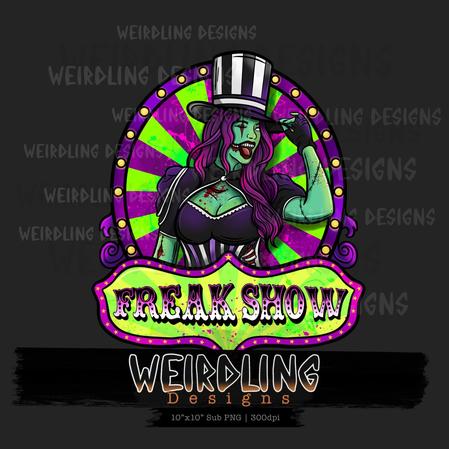 Freak Show - Non-exclusive PNG Sub - 2 Colourways