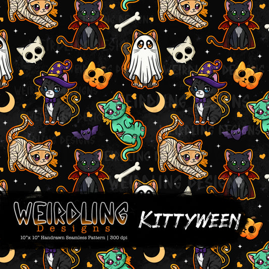 Kittyween - Limited Seamless Design - 5 Colourways