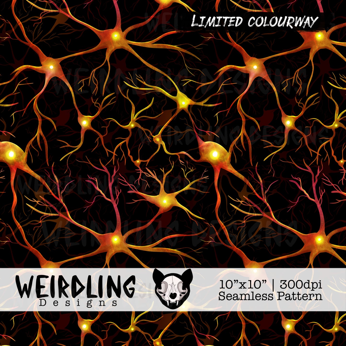 Neuronal - Limited Seamless Design - 5 Colourways