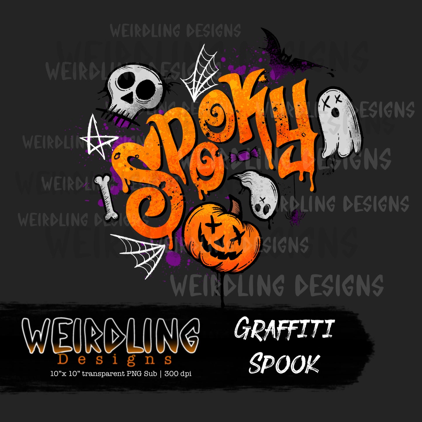 Graffiti Spook - Non-Exclusive Sub PNG