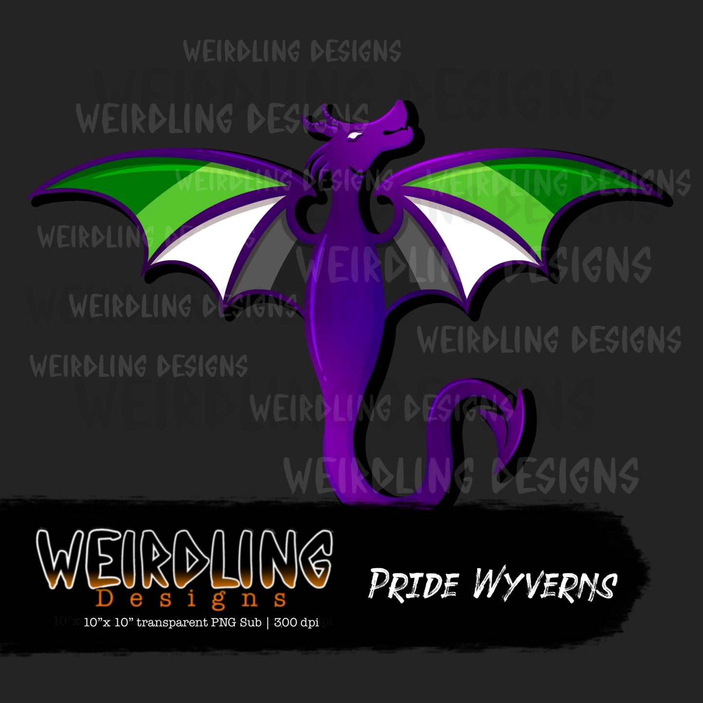 Pride Wyverns - Non-Exclusive PNG Subs