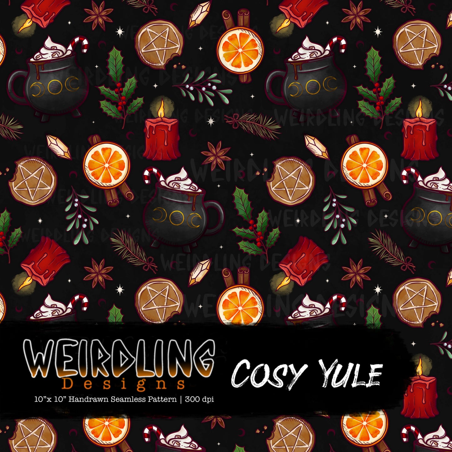 Cosy Yule - Limited Seamless Design- 5 Colourways