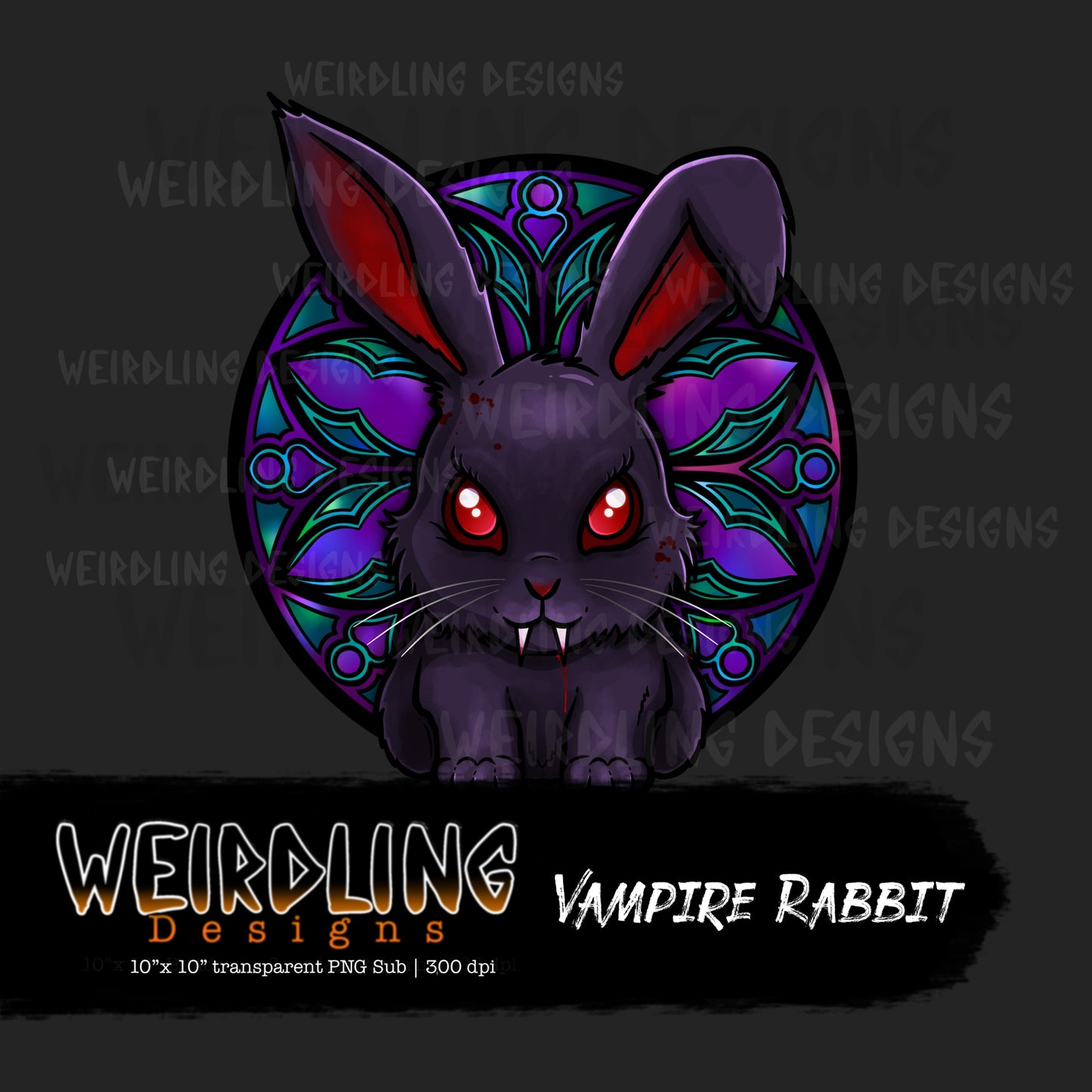 Vampire Rabbit - non-exclusive PNG Subs