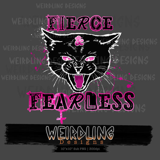 Fierce & Fearless - Non-exclusive PNG Sub