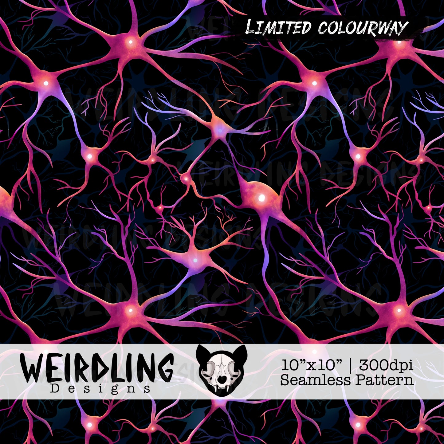 Neuronal - Limited Seamless Design - 5 Colourways