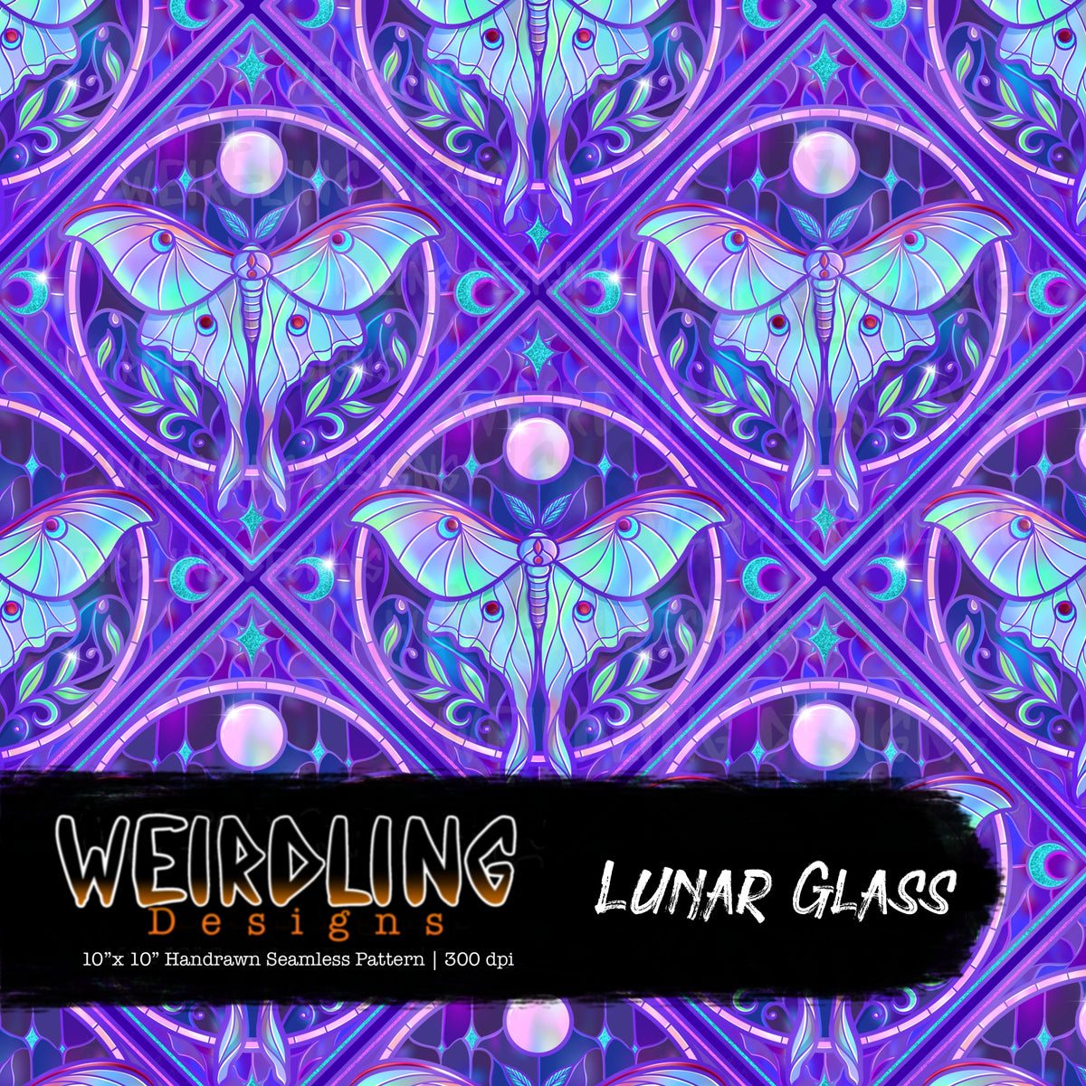 Lunar Glass - Limited Seamless Design - 6 Colourways