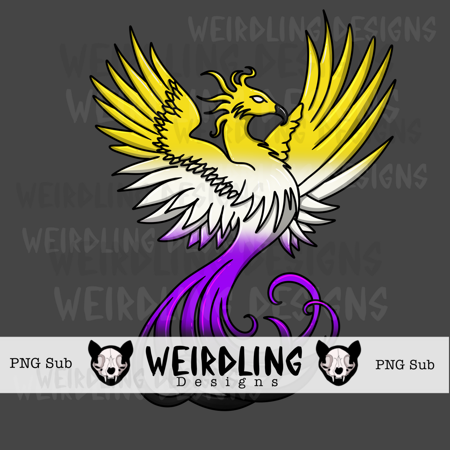 Pride Phoenix - non-exclusive PNG sub