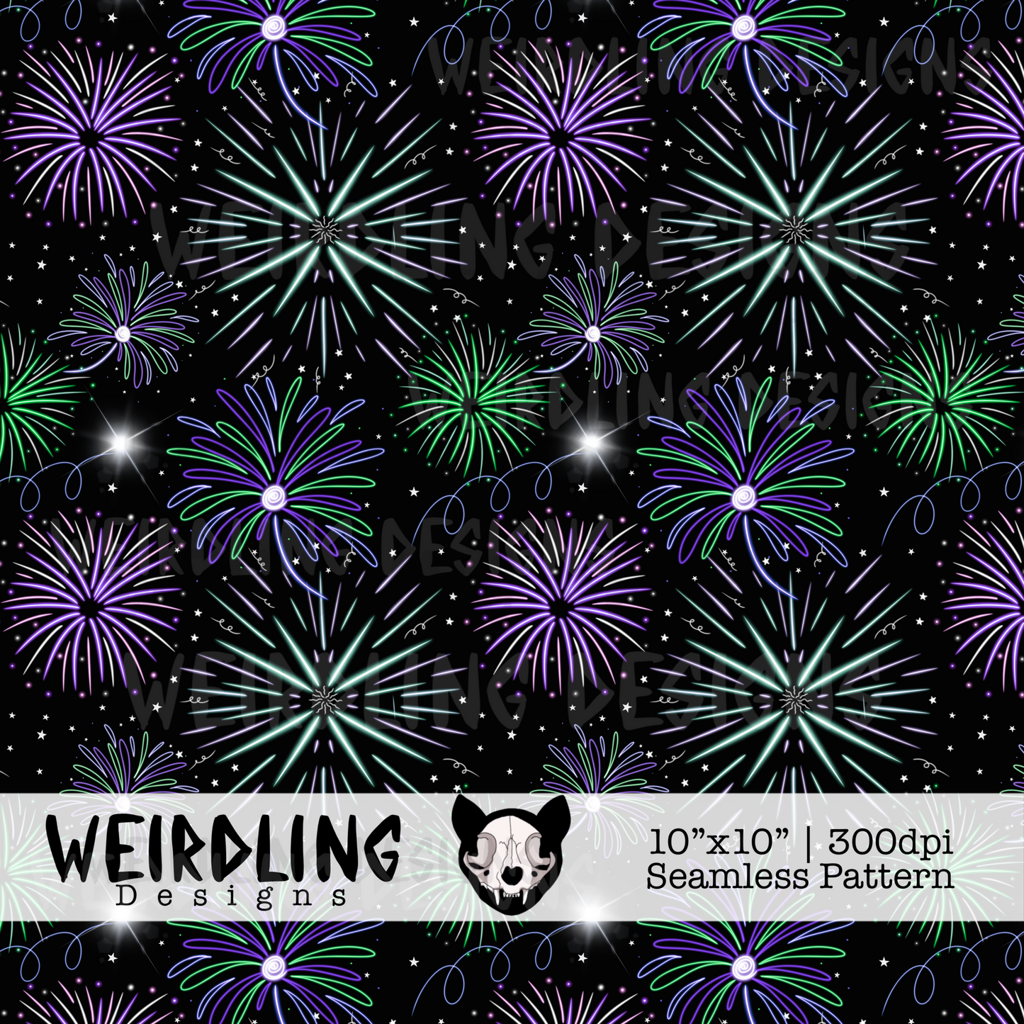 Fireworks - Limited Exclusive Design - Multiple Colourways