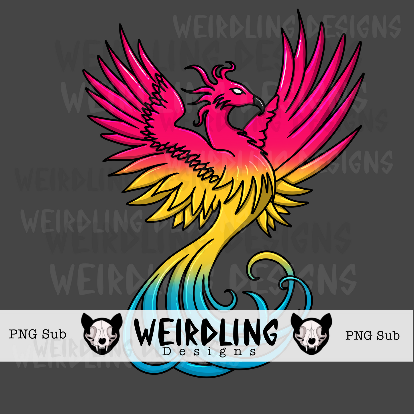 Pride Phoenix - non-exclusive PNG sub