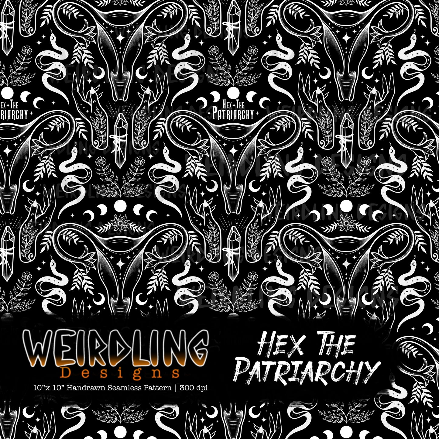 Hex The Patriarchy - Limited Seamless Design - 5 Colourways