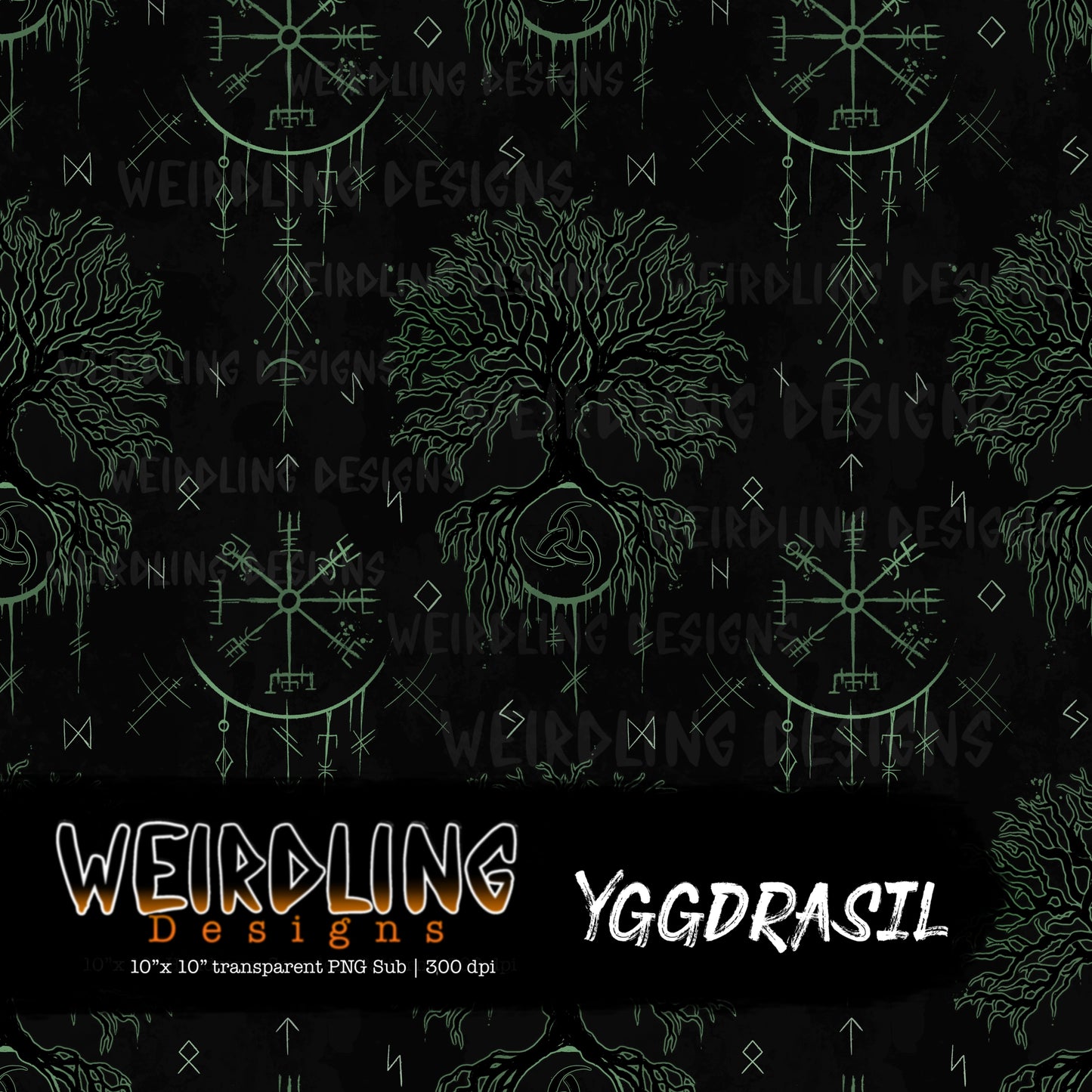 Yggdrasil - Limited Seamless Design - 7 Colourways