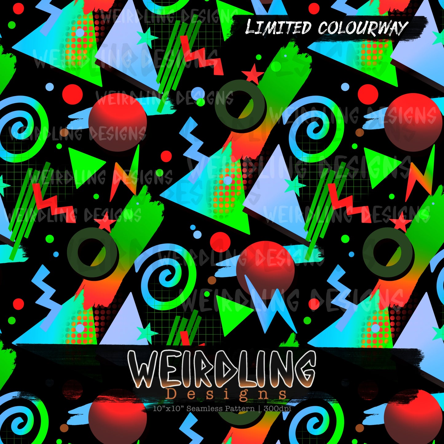 Arcade Floor - Limited Seamless Design - 9 Colourways