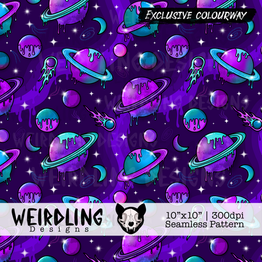 Cosmos - Exclusive Seamless Pattern - 4 Colourways