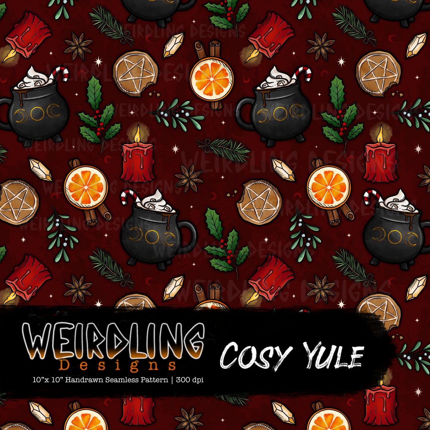 Cosy Yule - Limited Seamless Design- 5 Colourways